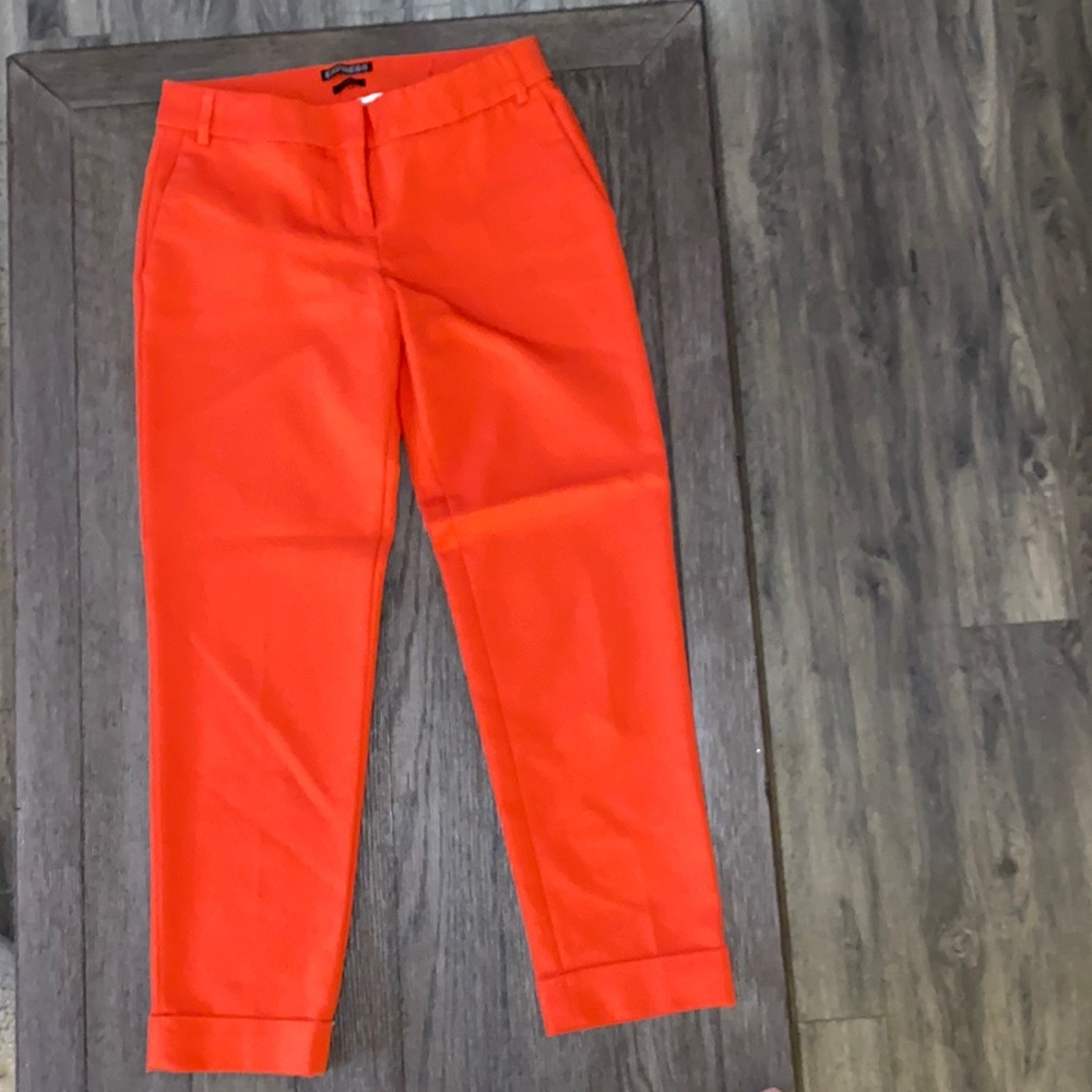 Express editor crop pants size 0